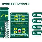 what is the horn bet in craps